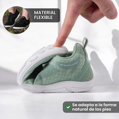 HF Series x Cloud – zapatos barefoot ergonómicos y de soporte (Unisex)