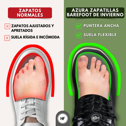 HF Azura – zapatos barefoot de invierno ergonómicos y de soporte (Unisex)