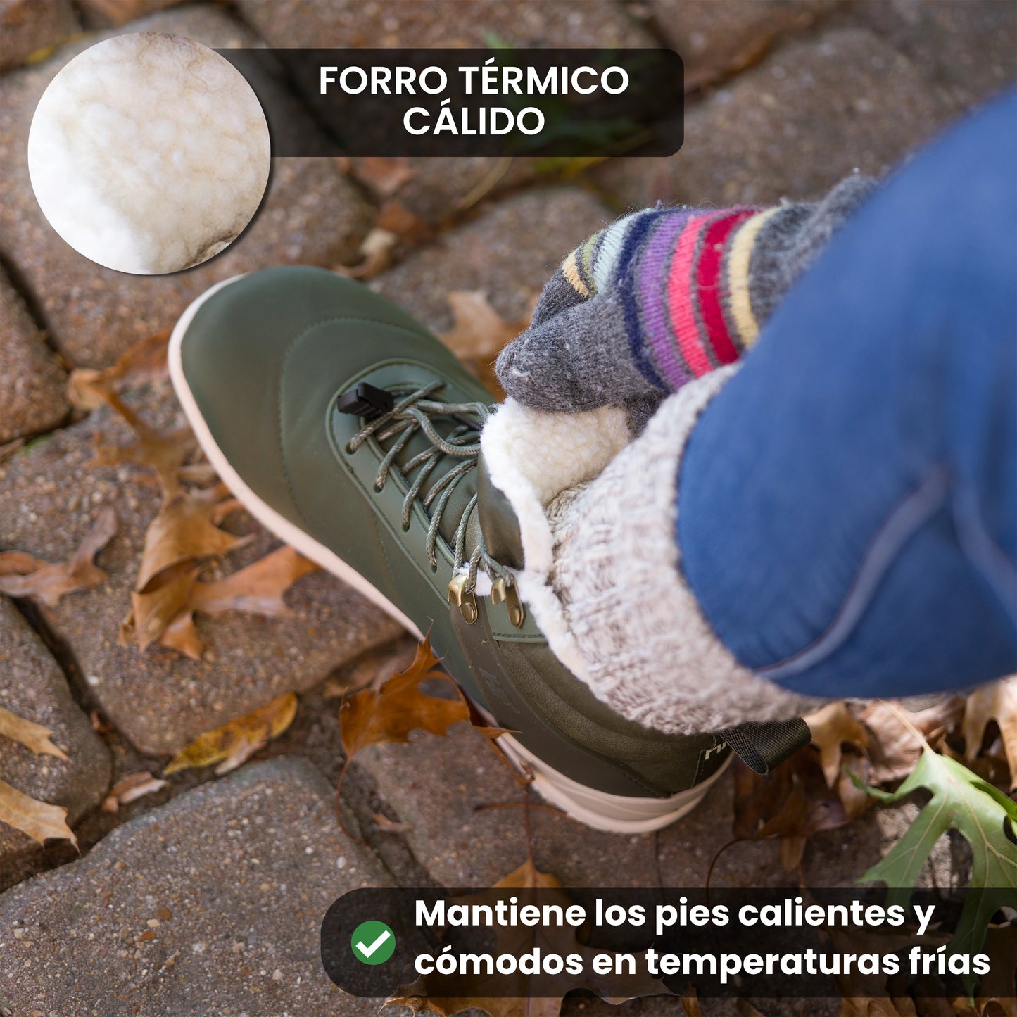 HF Azura – zapatos barefoot de invierno ergonómicos y de soporte (Unisex)