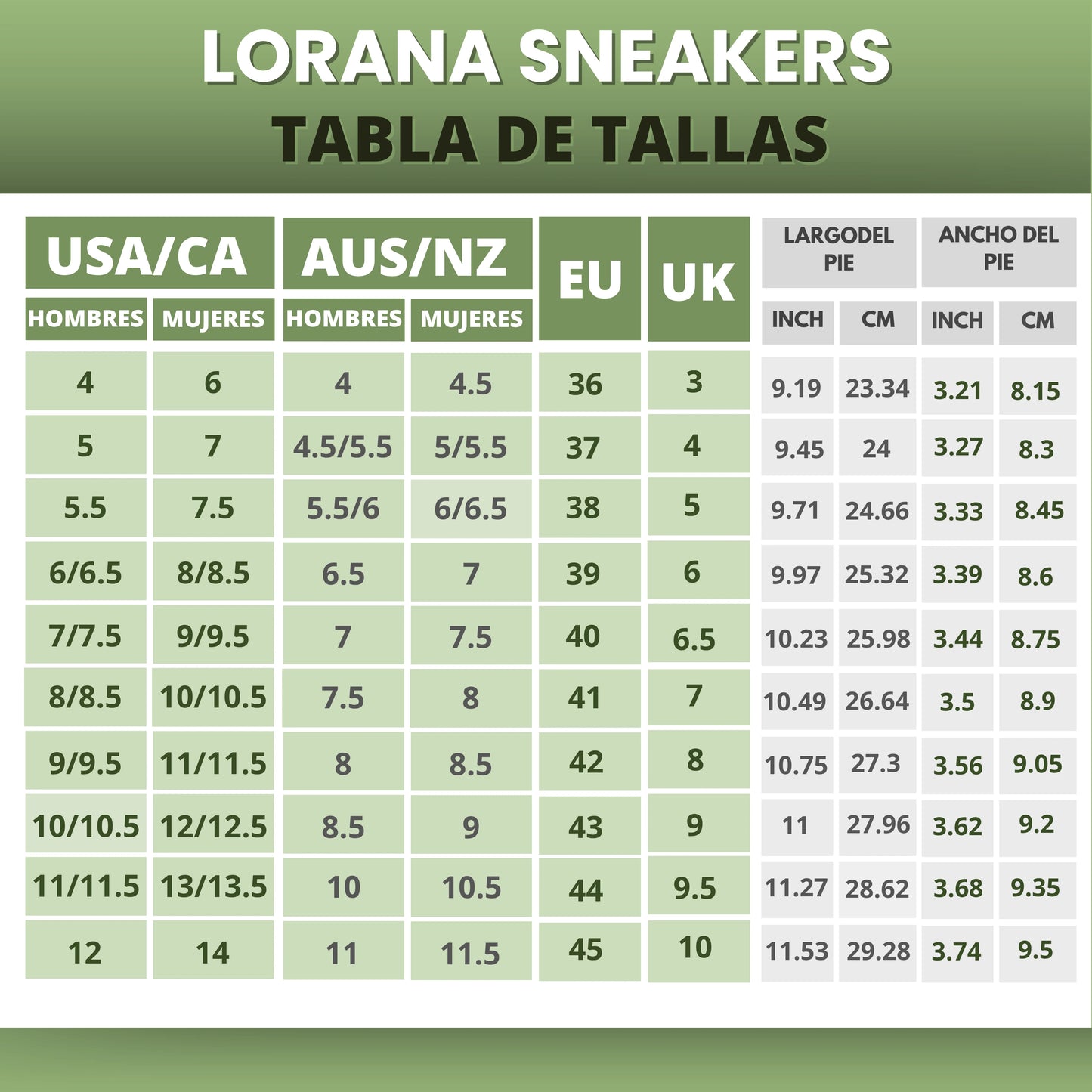 Zapatillas Lorana – zapatos barefoot ergonómicos para uso diario (Unisex)