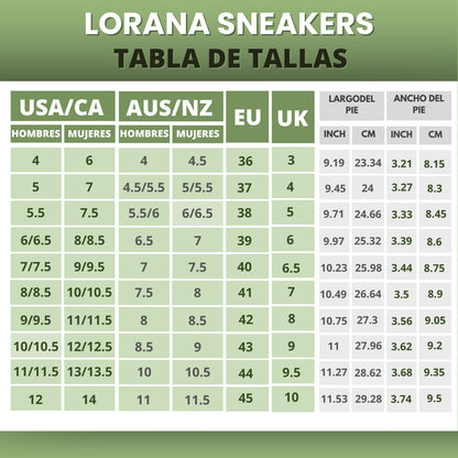 Zapatillas Lorana – zapatos barefoot ergonómicos para uso diario (Unisex)