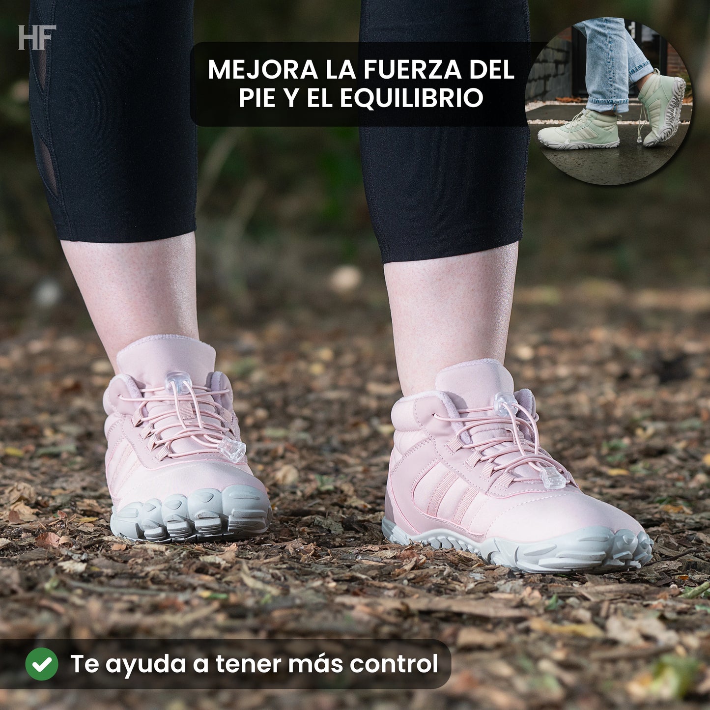 Kasdava Pro - zapatos Barefoot antideslizantes y a prueba de agua para invierno (Unisex)