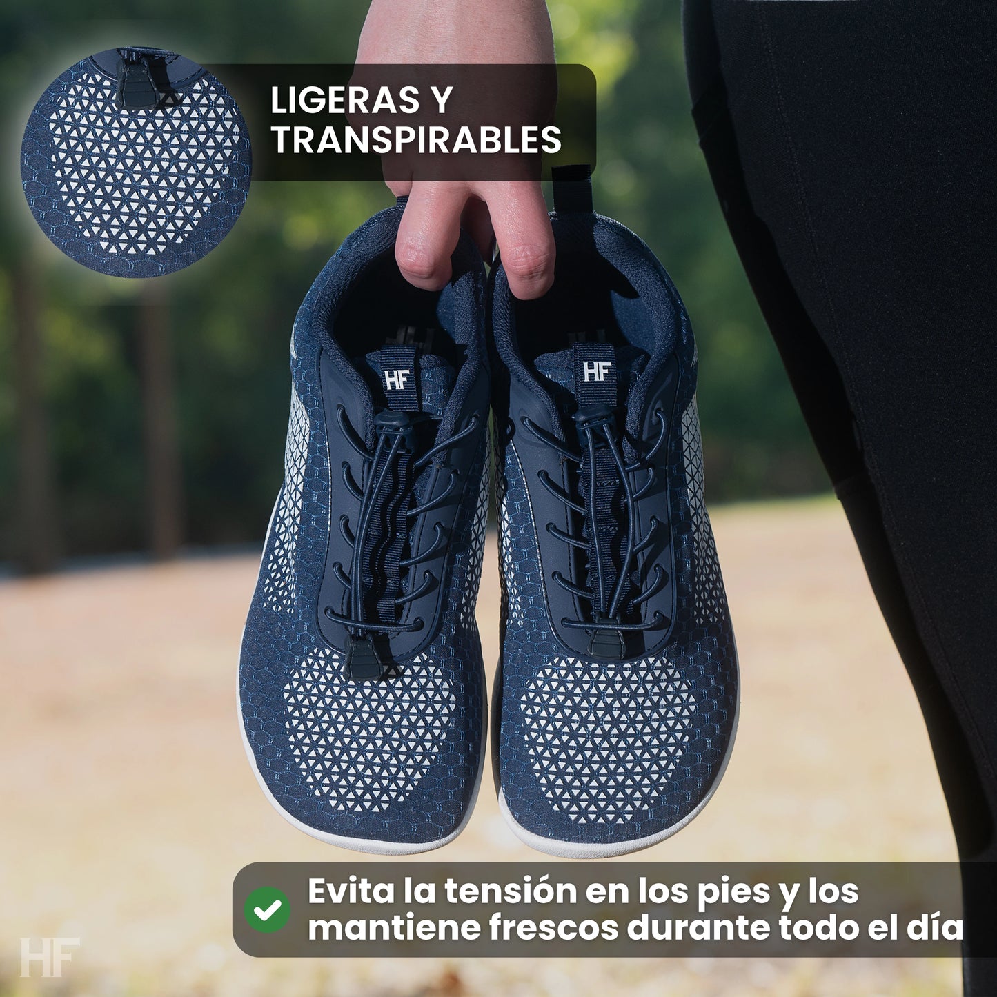 HF Series x Cloud – zapatos barefoot ergonómicos y de soporte (Unisex)