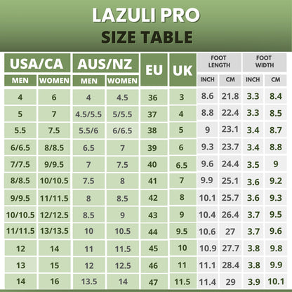 Lazuli Pro – Pies más saludables y cómodos con zapatos barefoot (Unisex)