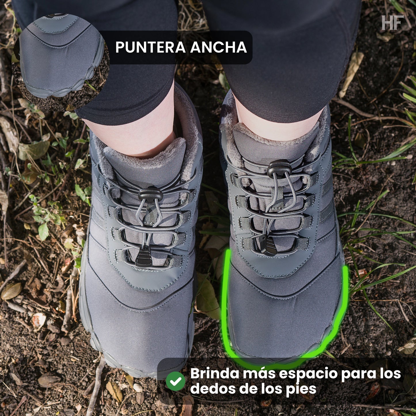 Kasdava Pro - zapatos Barefoot antideslizantes y a prueba de agua para invierno (Unisex)