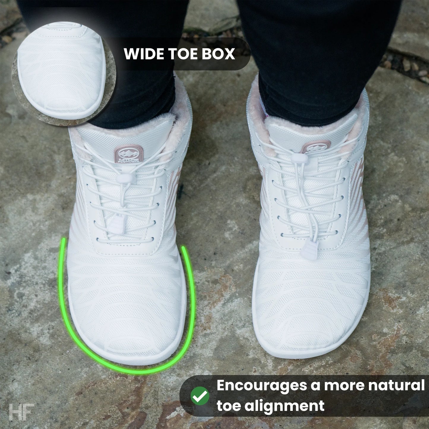 Lorax invierno – zapatos barefoot ergonómicos y de soporte para invierno (Unisex)