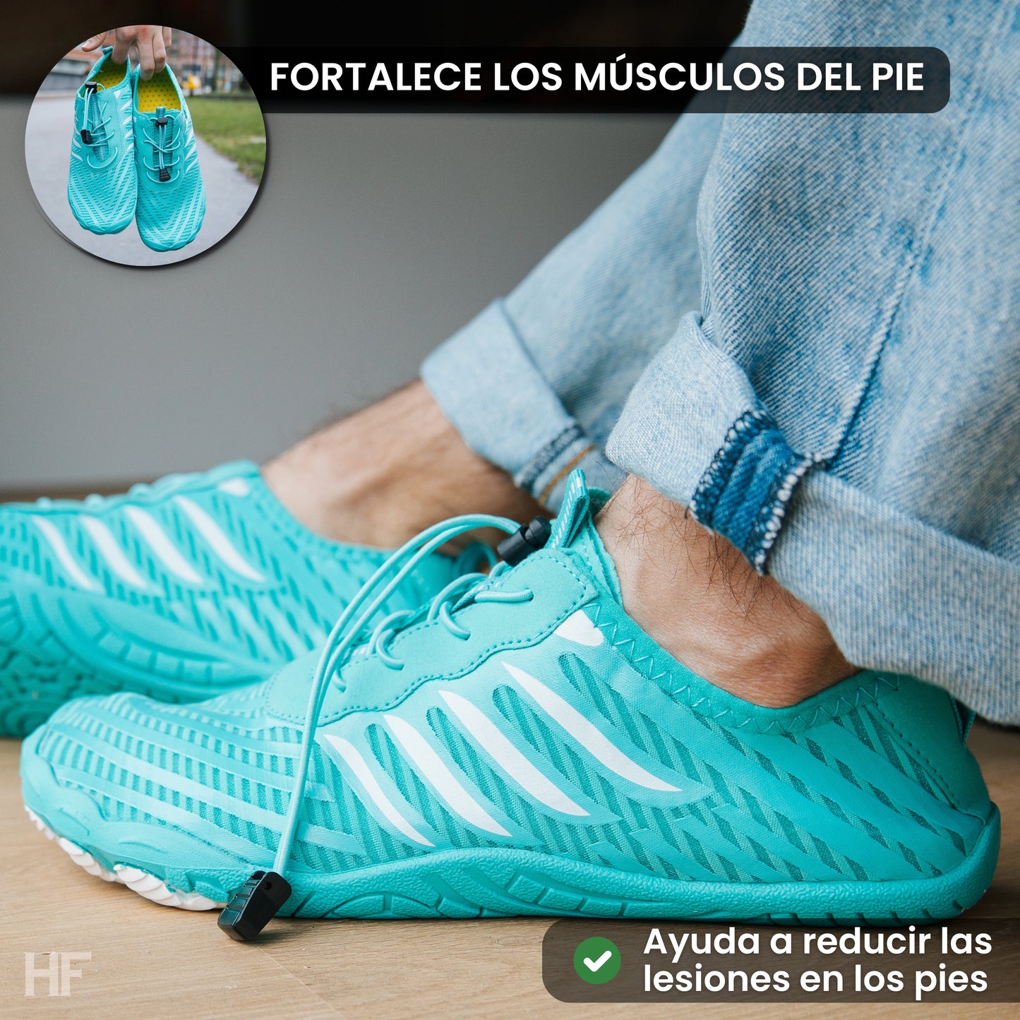 Calder Pro - zapatos barefoot universales, transpirables y antideslizantes