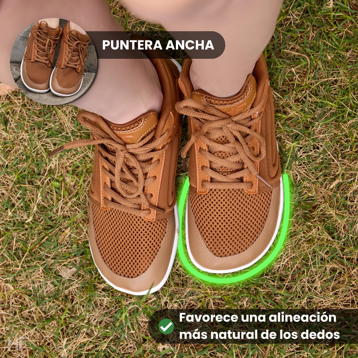 Zapatillas Lorana – zapatos barefoot ergonómicos para uso diario (Unisex)