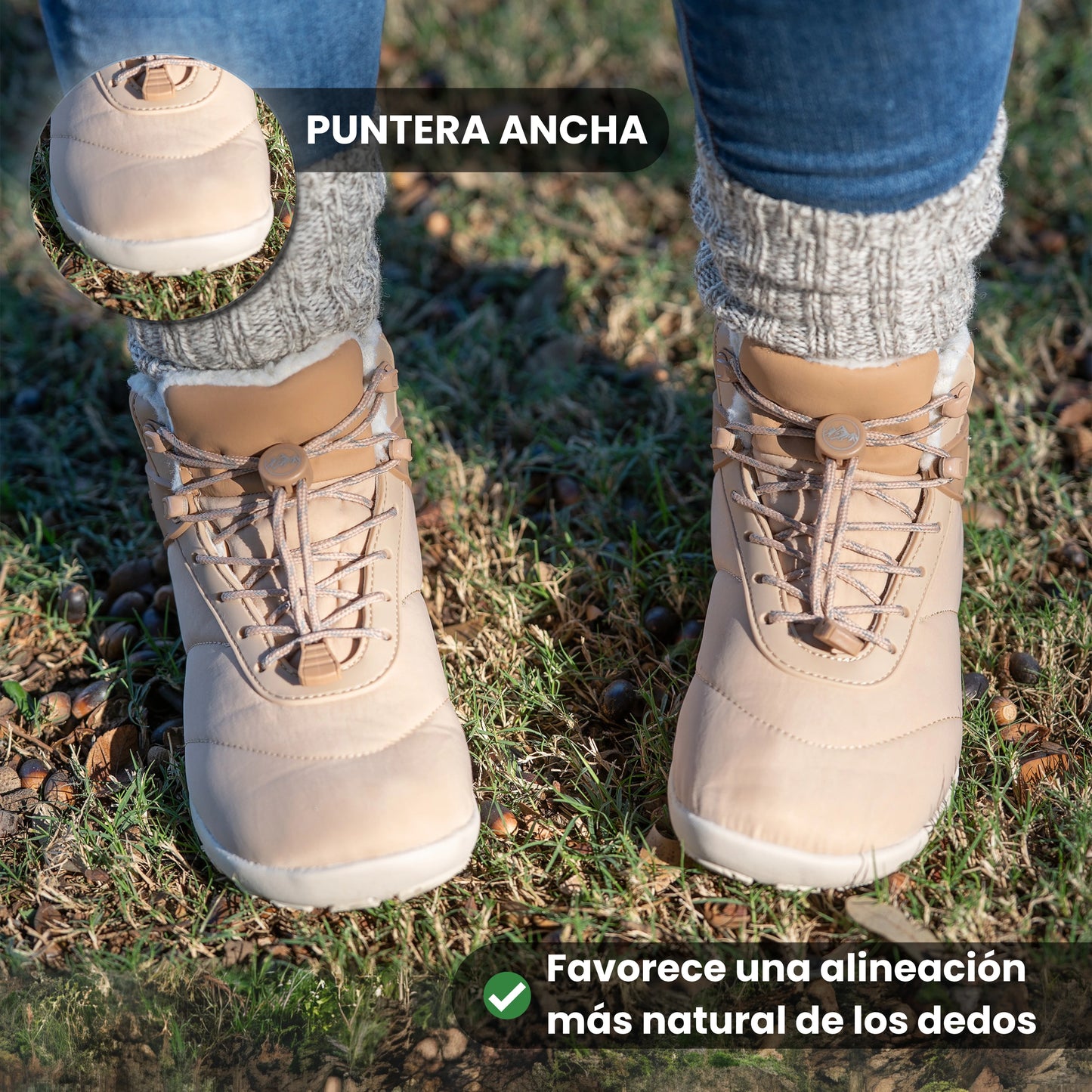 HF Azura – zapatos barefoot de invierno ergonómicos y de soporte (Unisex)